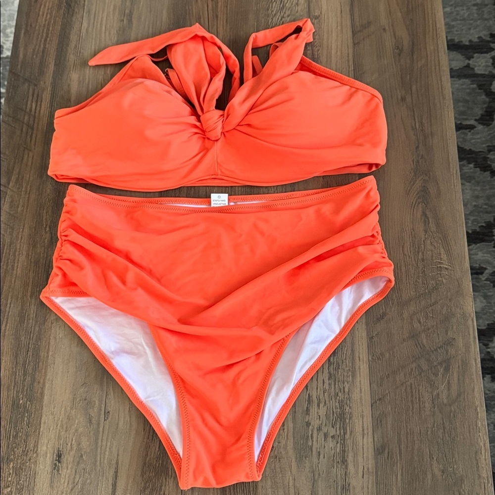 Orange Bikini Set Size xl
